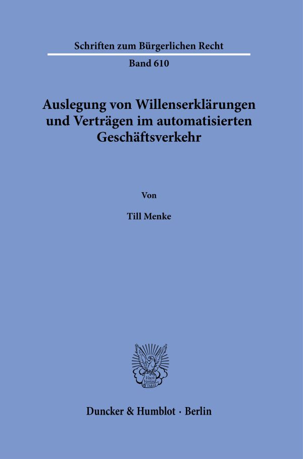 Titelseite der Buchpublikation